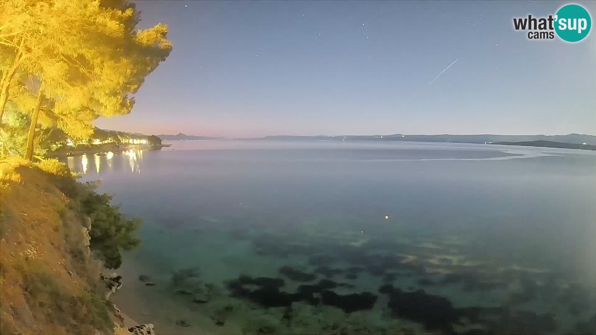 Webcam Potočine Beach Bol – Live View of Borak Beach, Brač Island