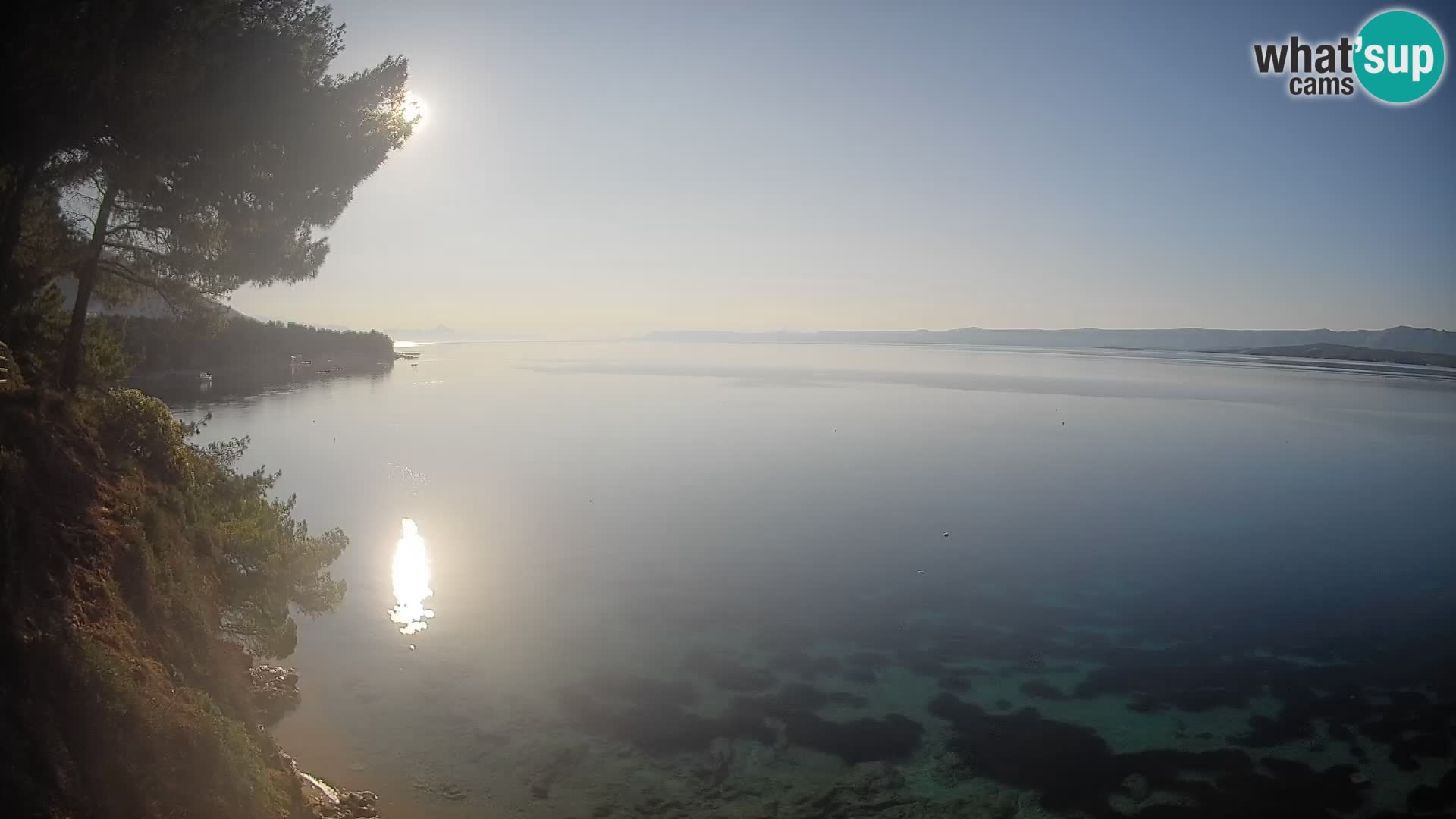 Webcam Strand Potočine Bol – Liveblick auf Borak Beach, Insel Brač
