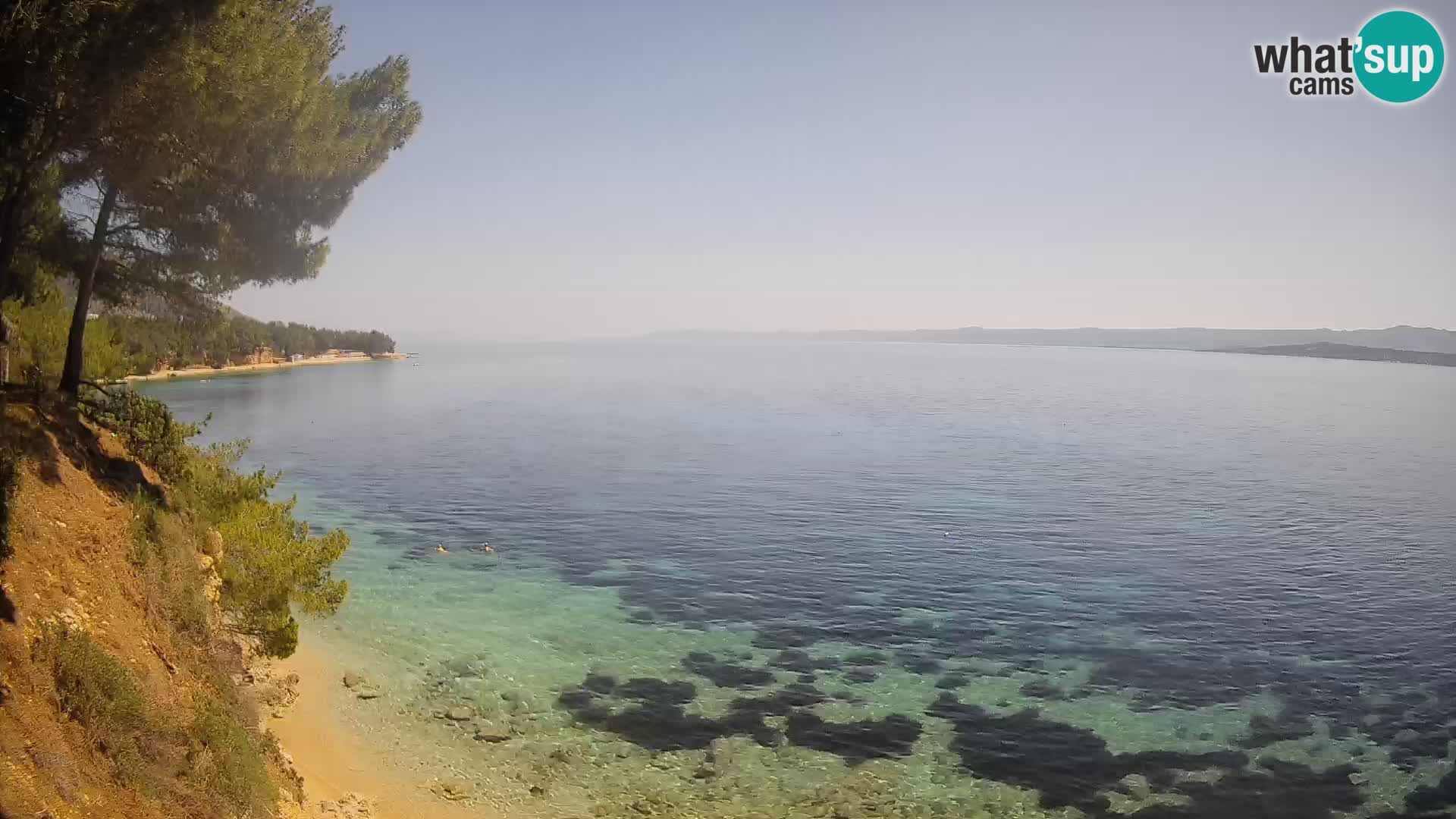 Webcam Strand Potočine Bol – Liveblick auf Borak Beach, Insel Brač