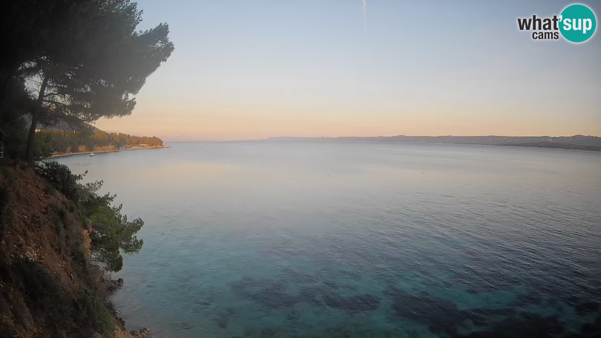 Webcam Strand Potočine Bol – Liveblick auf Borak Beach, Insel Brač