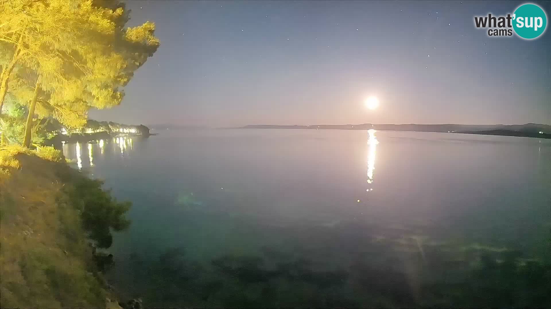 Webcam Strand Potočine Bol – Liveblick auf Borak Beach, Insel Brač