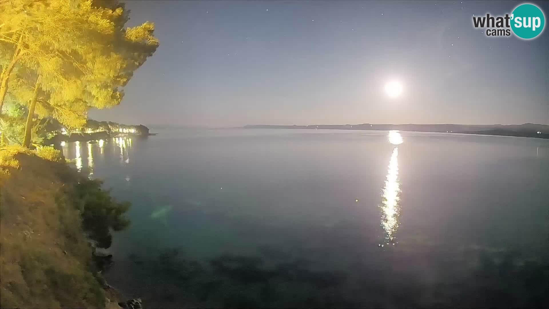 Webcam Strand Potočine Bol – Liveblick auf Borak Beach, Insel Brač