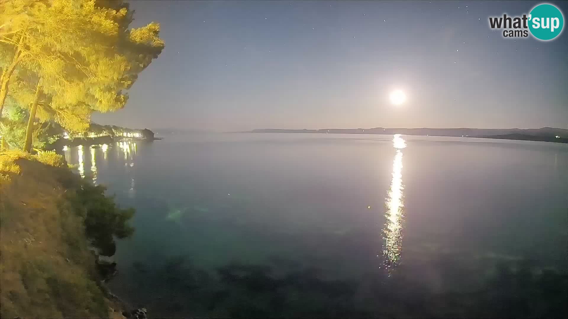Webcam Potočine Beach Bol – Live View of Borak Beach, Brač Island