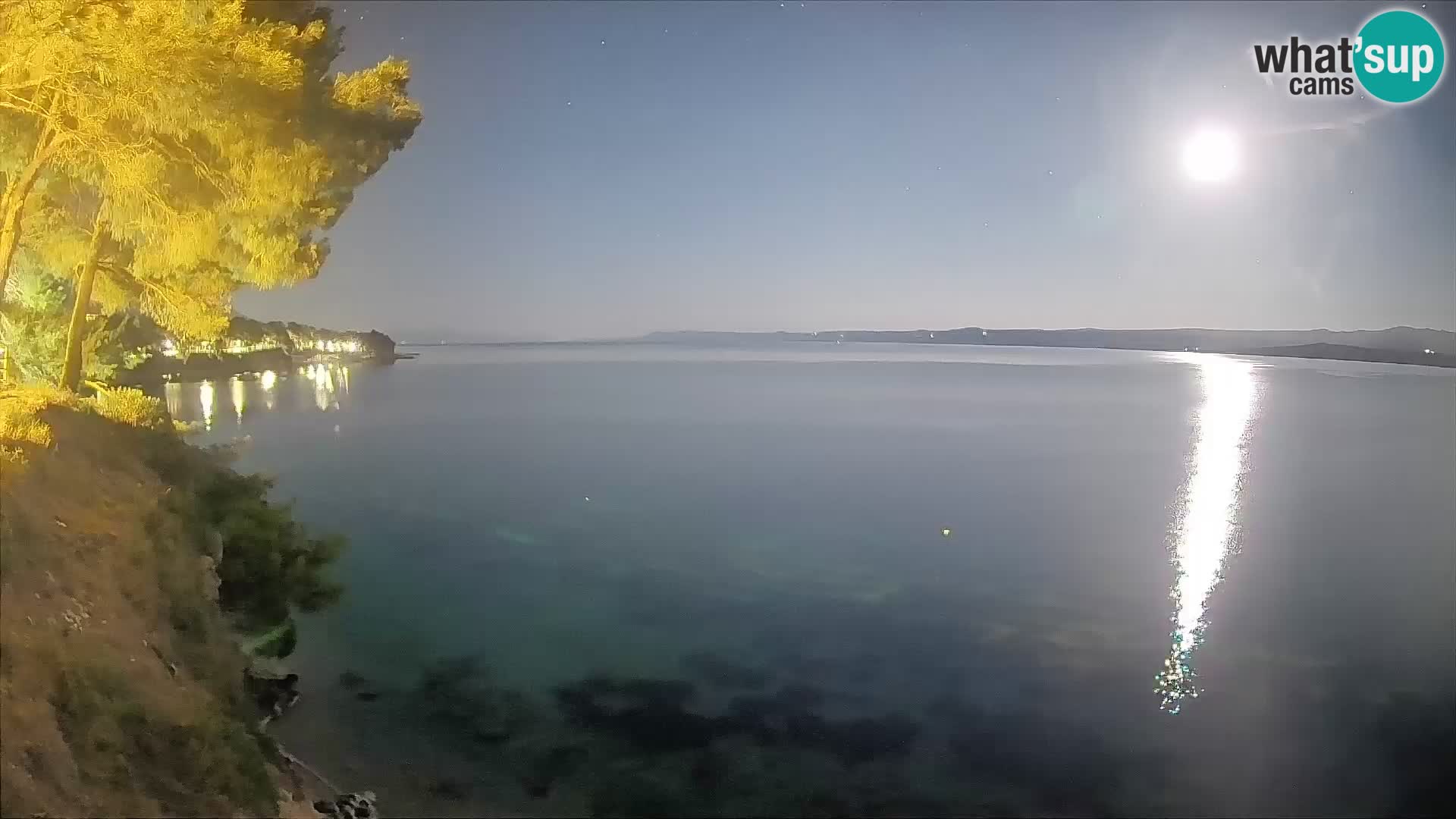 Webcam Strand Potočine Bol – Liveblick auf Borak Beach, Insel Brač