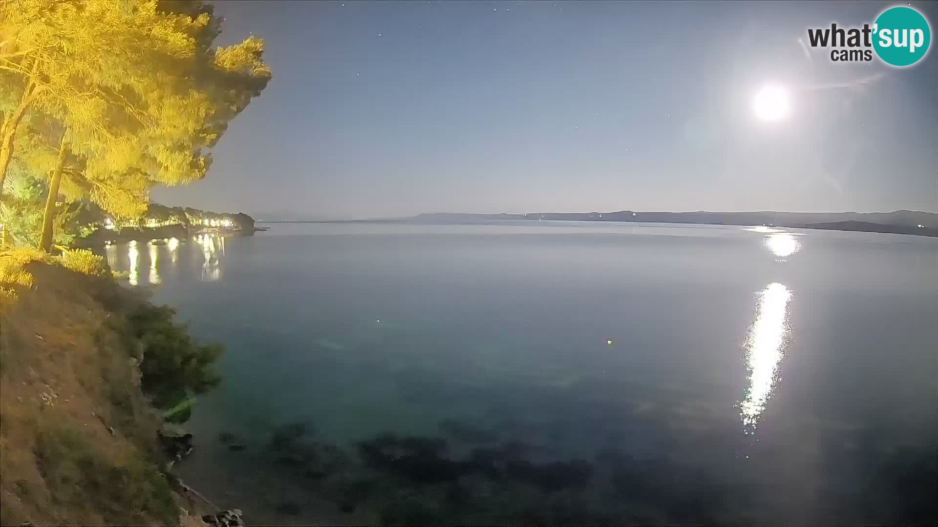 Webcam Strand Potočine Bol – Liveblick auf Borak Beach, Insel Brač
