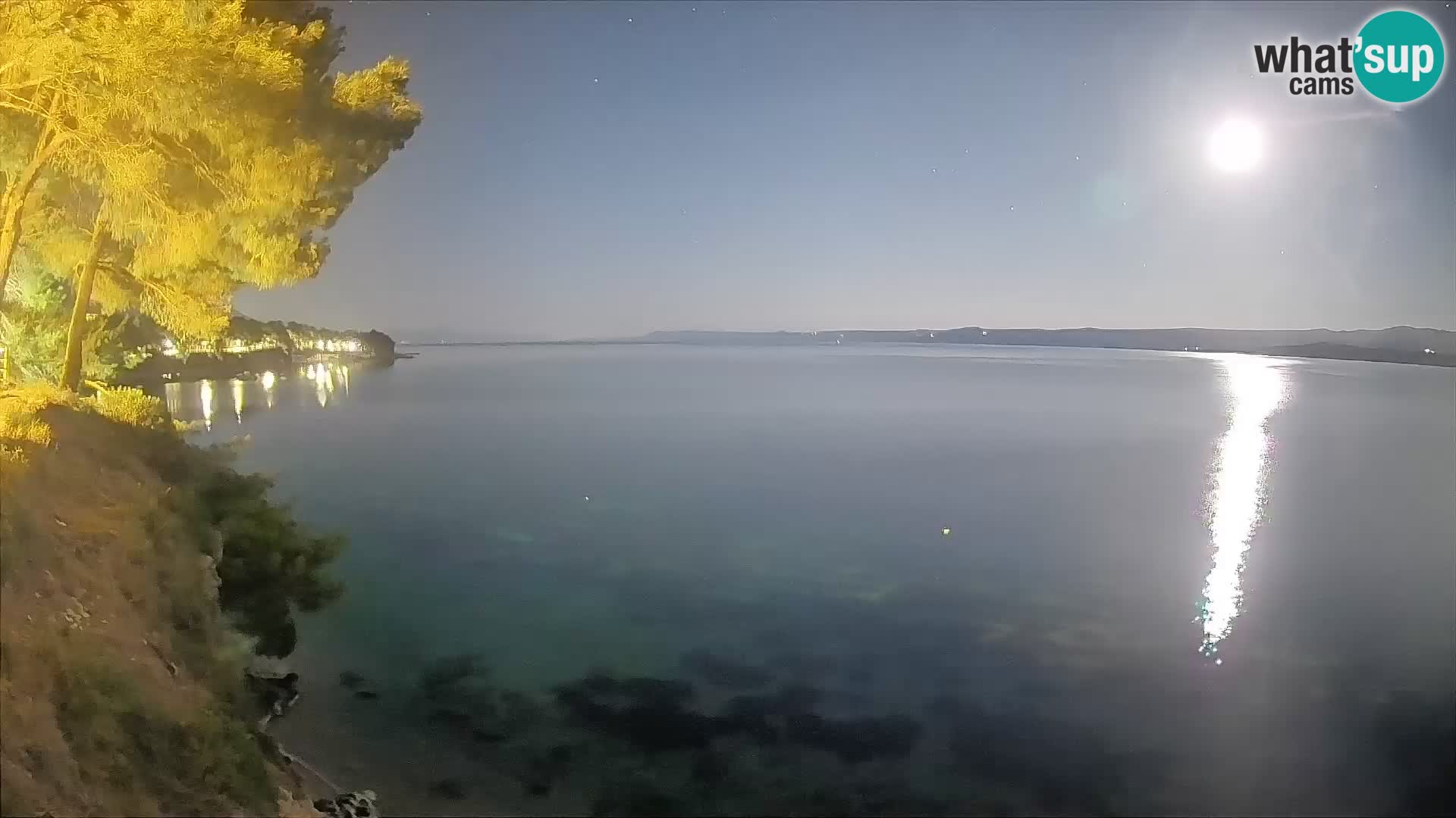 Webcam Strand Potočine Bol – Liveblick auf Borak Beach, Insel Brač