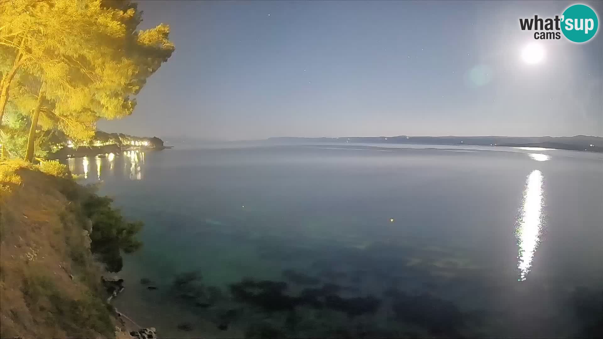 Webcam Potočine Beach Bol – Live View of Borak Beach, Brač Island