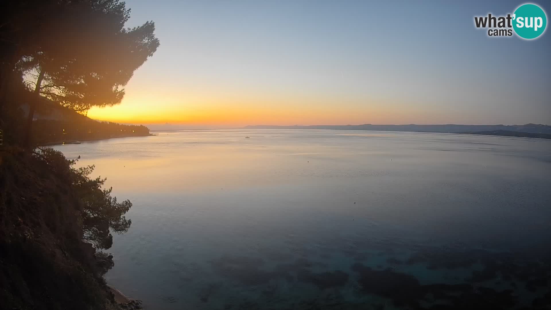 Webcam plage Potočine Bol – Vue en direct sur Borak Beach, île de Brač
