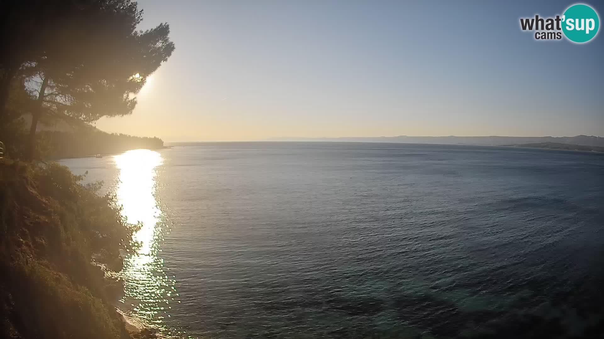 Webcam Strand Potočine Bol – Liveblick auf Borak Beach, Insel Brač
