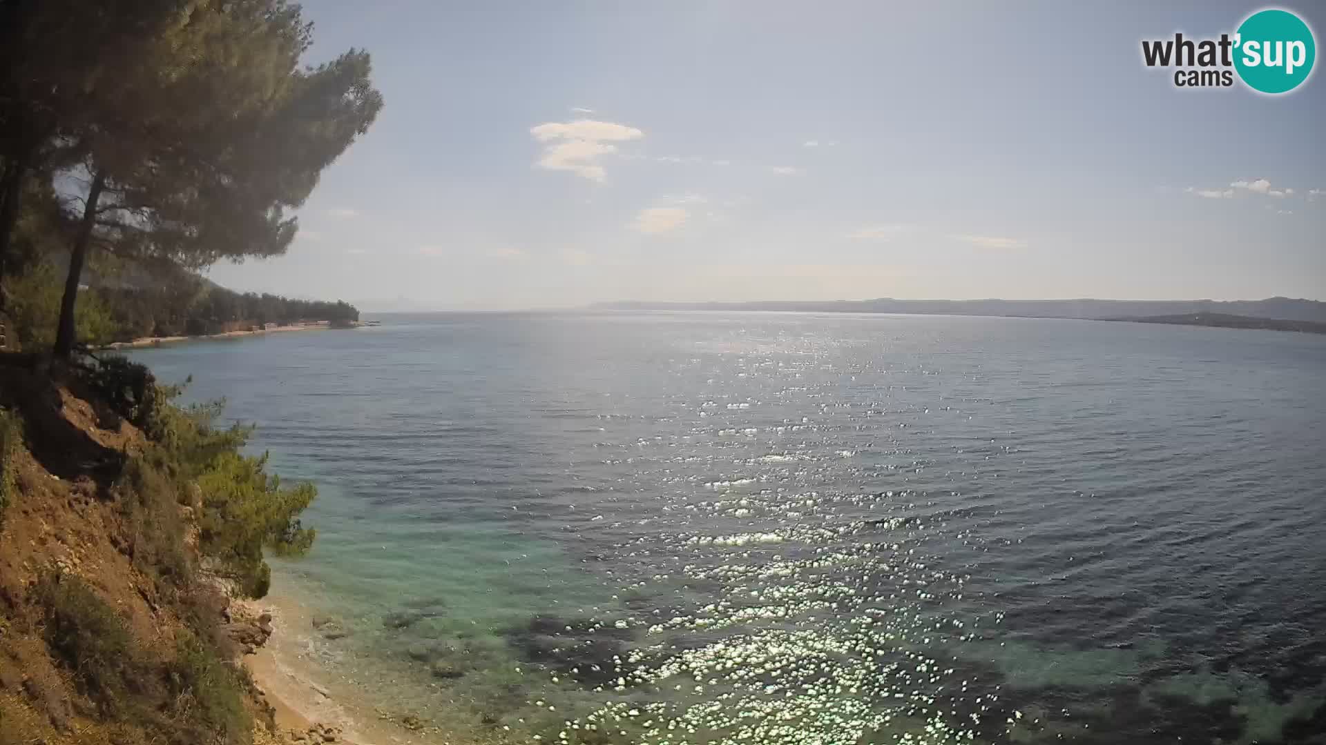 Webcam Strand Potočine Bol – Liveblick auf Borak Beach, Insel Brač