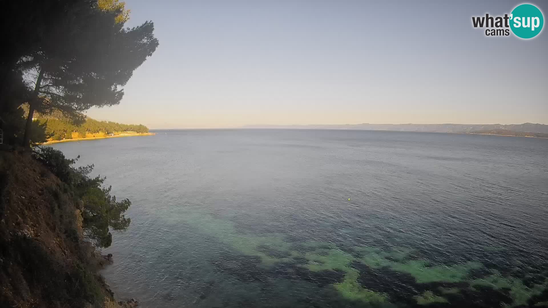 Webcam Strand Potočine Bol – Liveblick auf Borak Beach, Insel Brač
