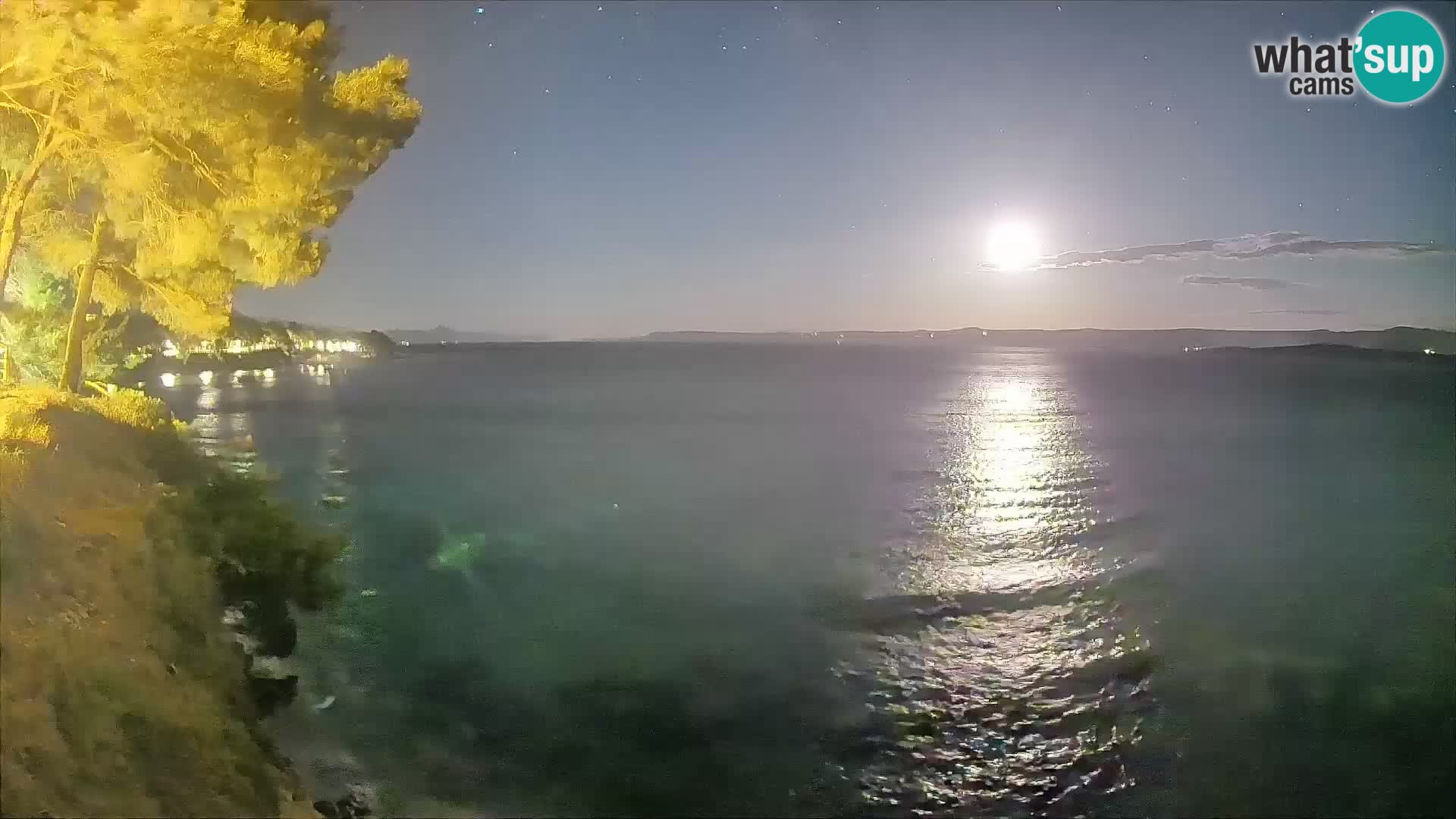 Webcam Potočine Beach Bol – Live View of Borak Beach, Brač Island