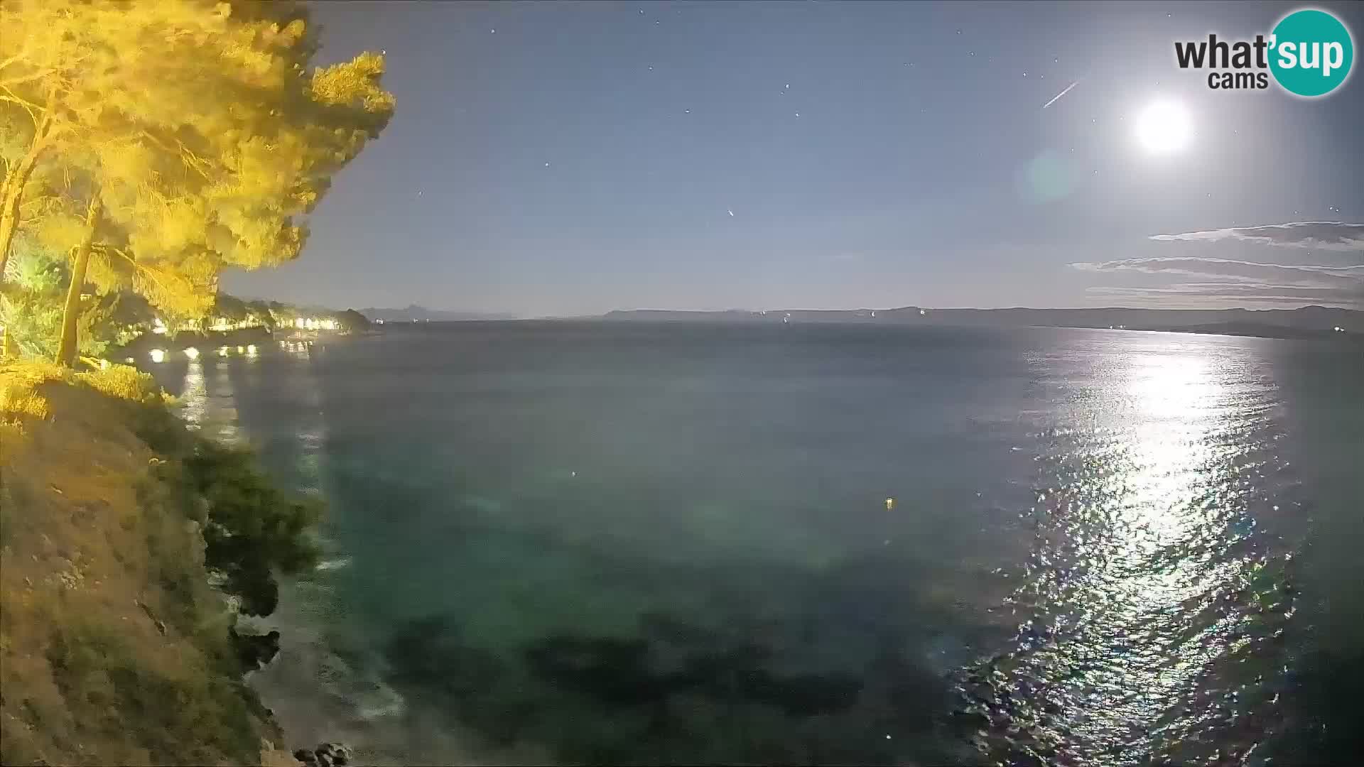 Webcam Potočine Beach Bol – Live View of Borak Beach, Brač Island