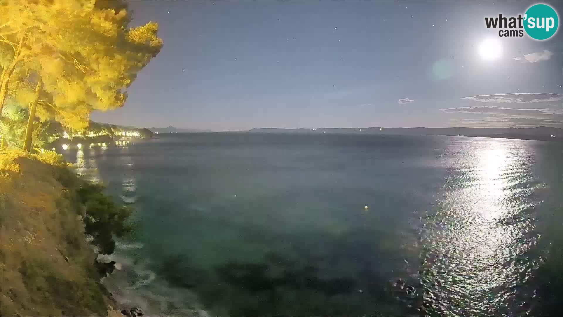 Webcam Potočine Beach Bol – Live View of Borak Beach, Brač Island