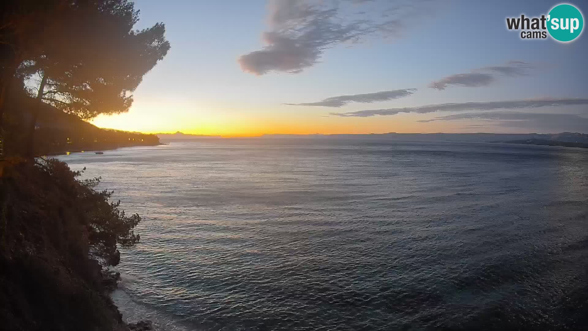 Webcam Spiaggia Potočine Bol – Vista live sulla spiaggia Borak, Isola di Brač
