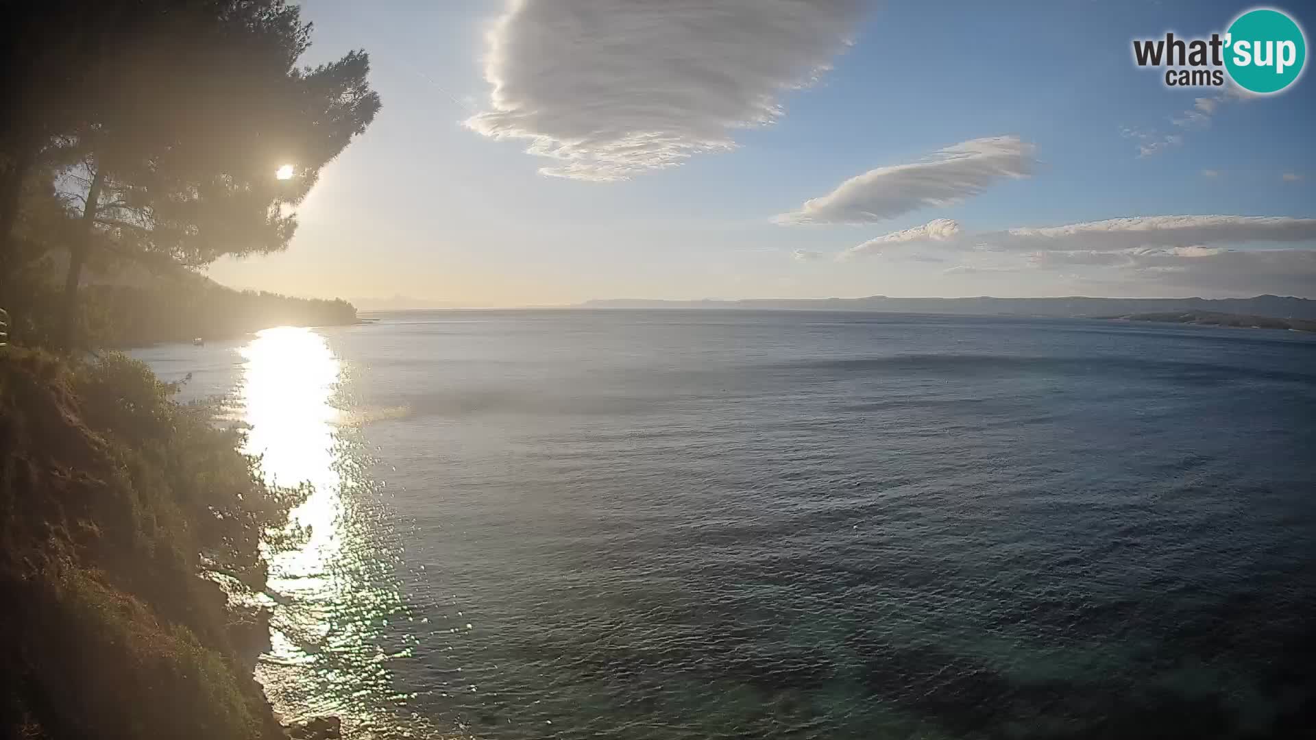 Webcam Playa Potočine Bol – Vista en vivo de Borak Beach, Isla de Brač