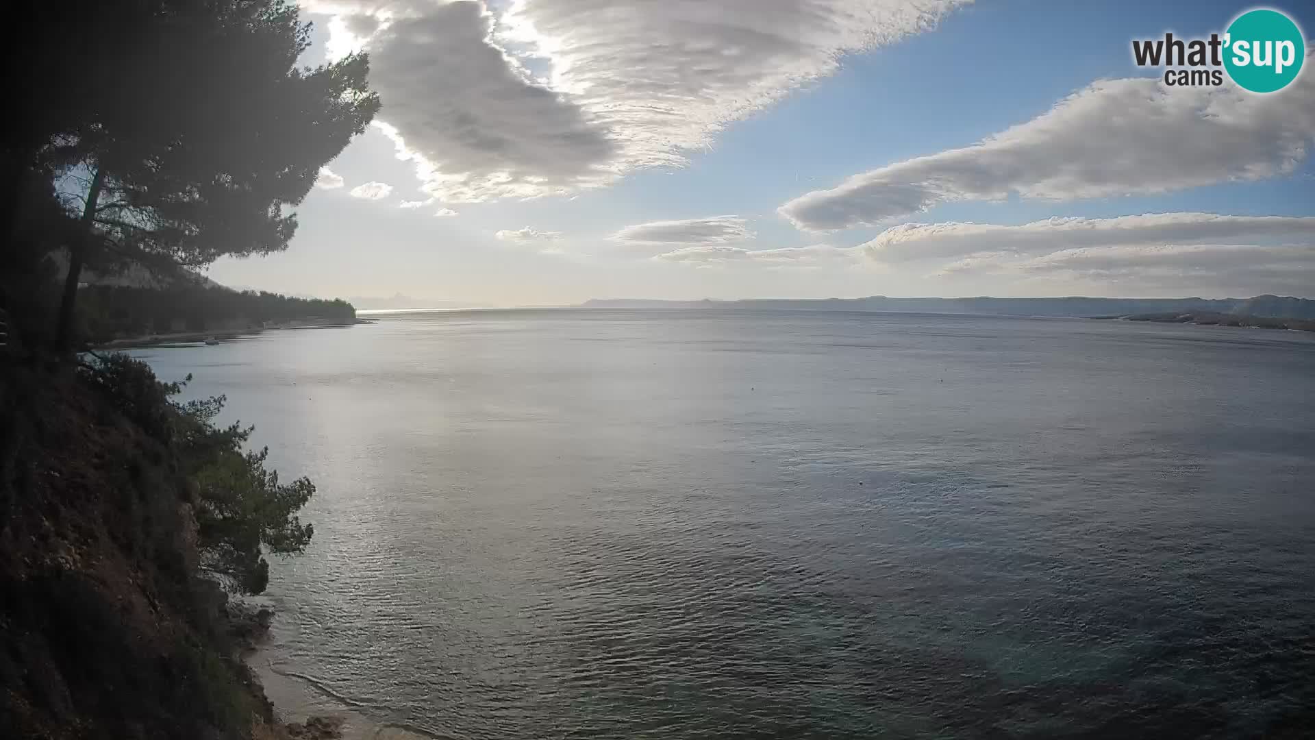 Webcam plage Potočine Bol – Vue en direct sur Borak Beach, île de Brač