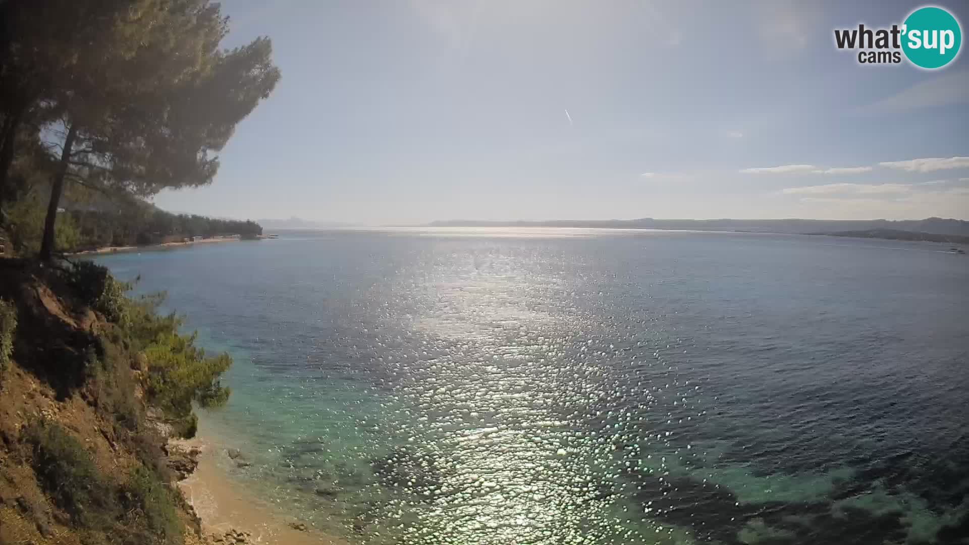 Webcam Potočine Beach Bol – Live View of Borak Beach, Brač Island