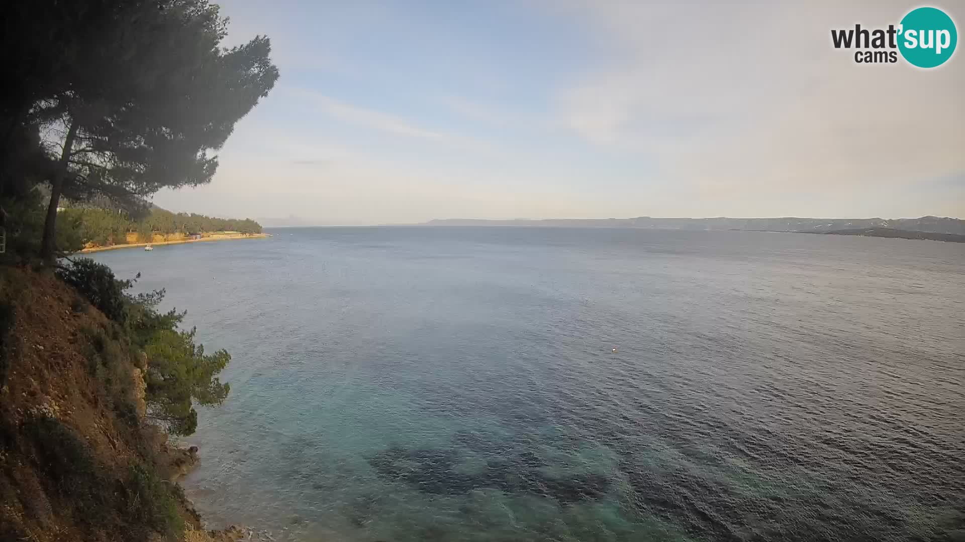 Webcam Strand Potočine Bol – Liveblick auf Borak Beach, Insel Brač