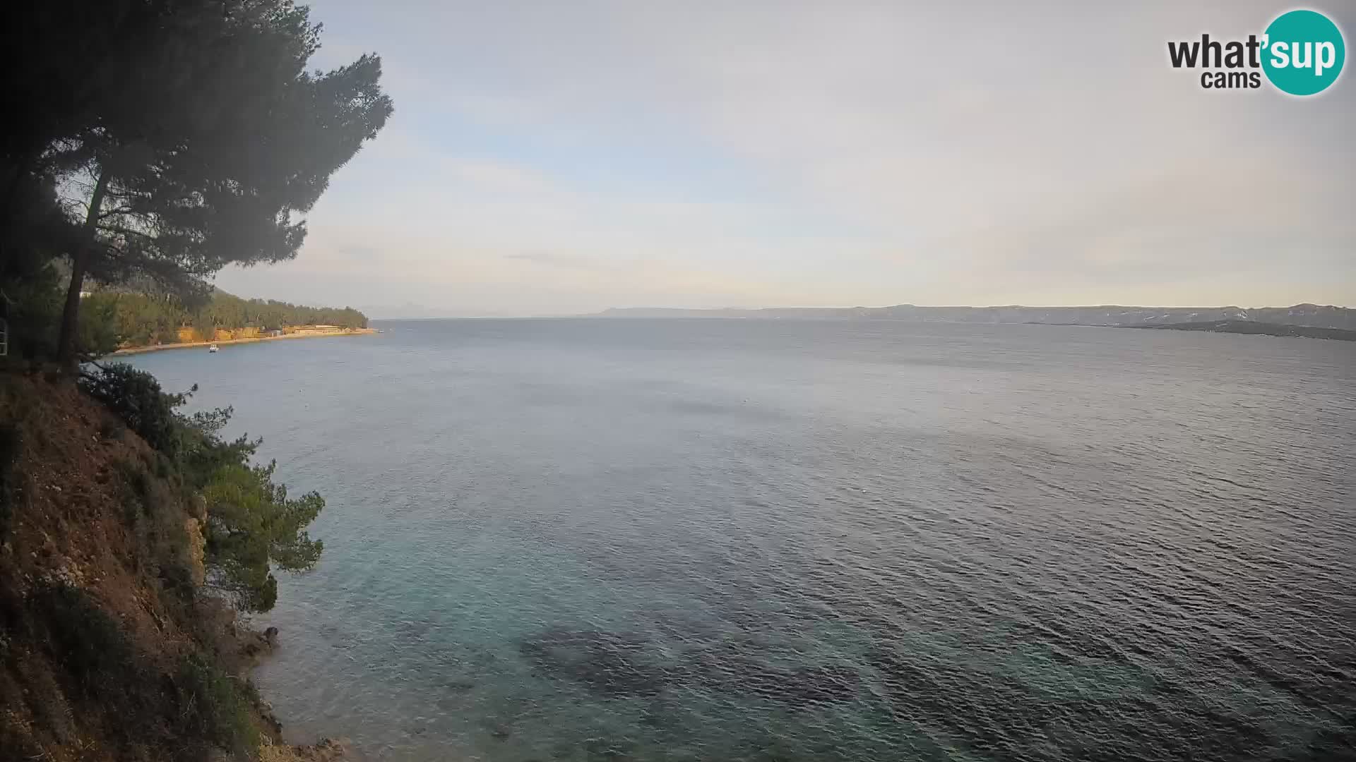 Webcam plage Potočine Bol – Vue en direct sur Borak Beach, île de Brač