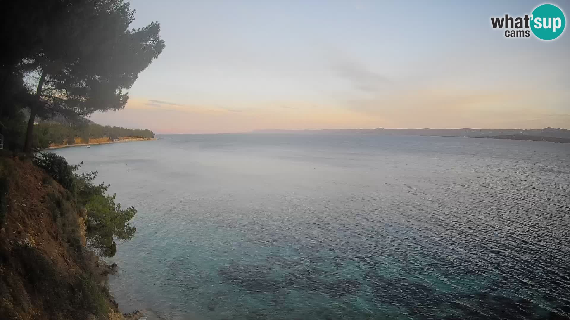 Webcam plage Potočine Bol – Vue en direct sur Borak Beach, île de Brač