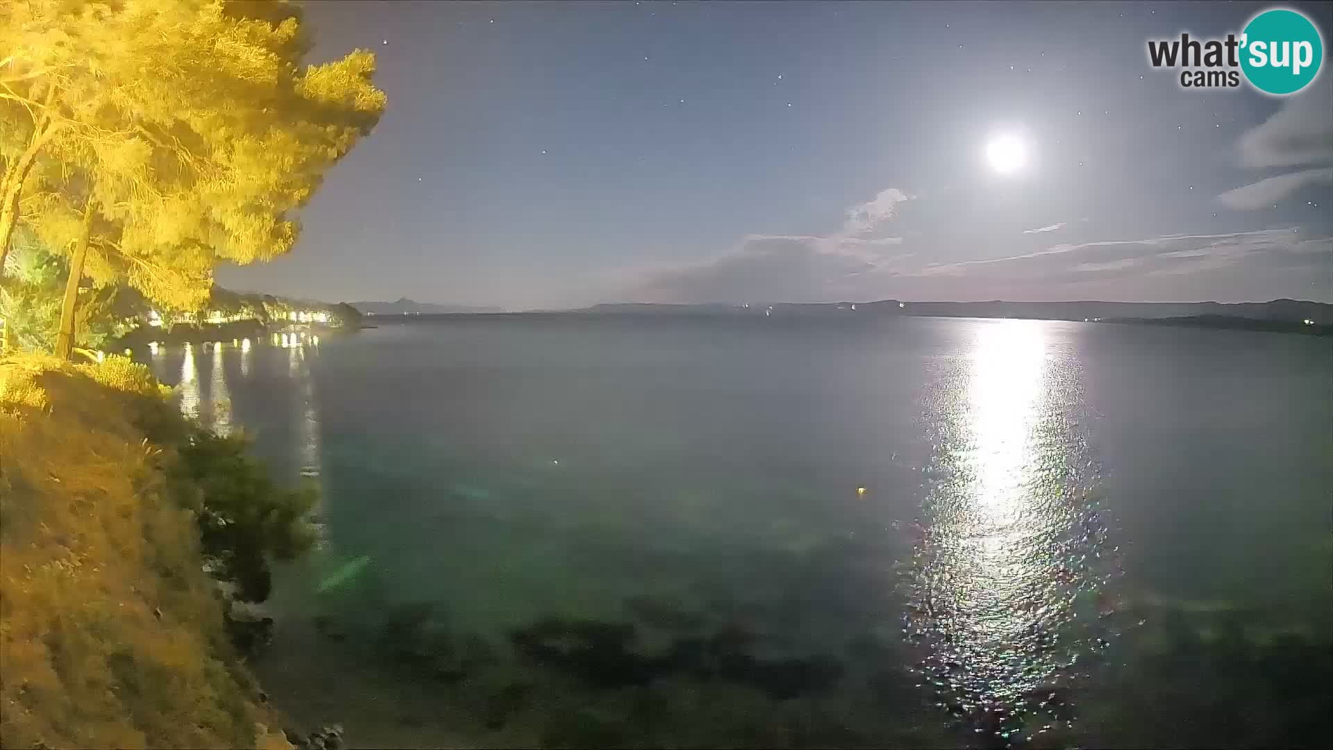 Webcam Strand Potočine Bol – Liveblick auf Borak Beach, Insel Brač