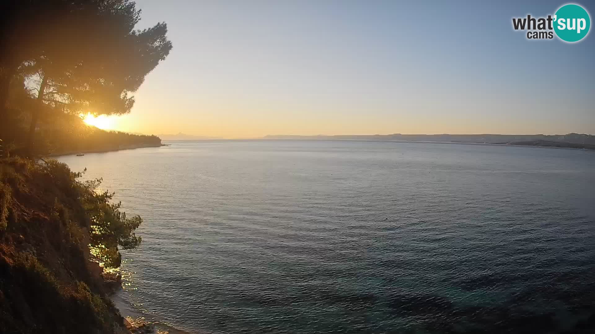 Webcam Strand Potočine Bol – Liveblick auf Borak Beach, Insel Brač