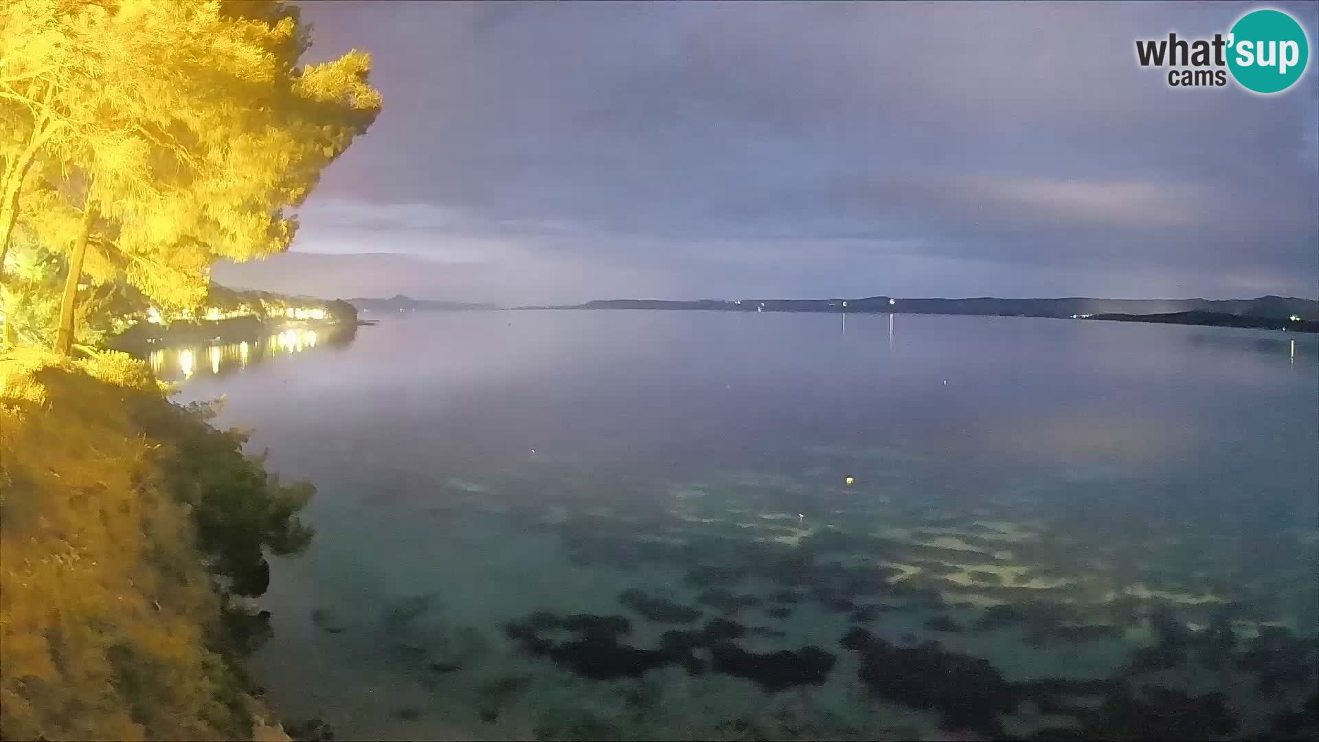Webcam Potočine Beach Bol – Live View of Borak Beach, Brač Island