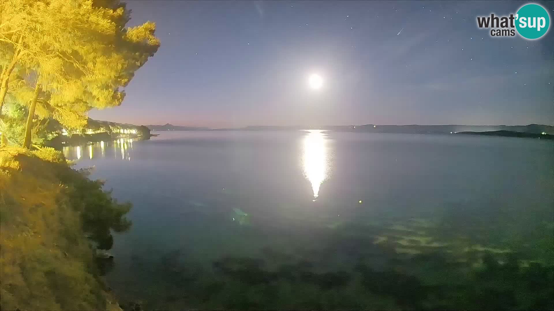 Webcam Potočine Beach Bol – Live View of Borak Beach, Brač Island