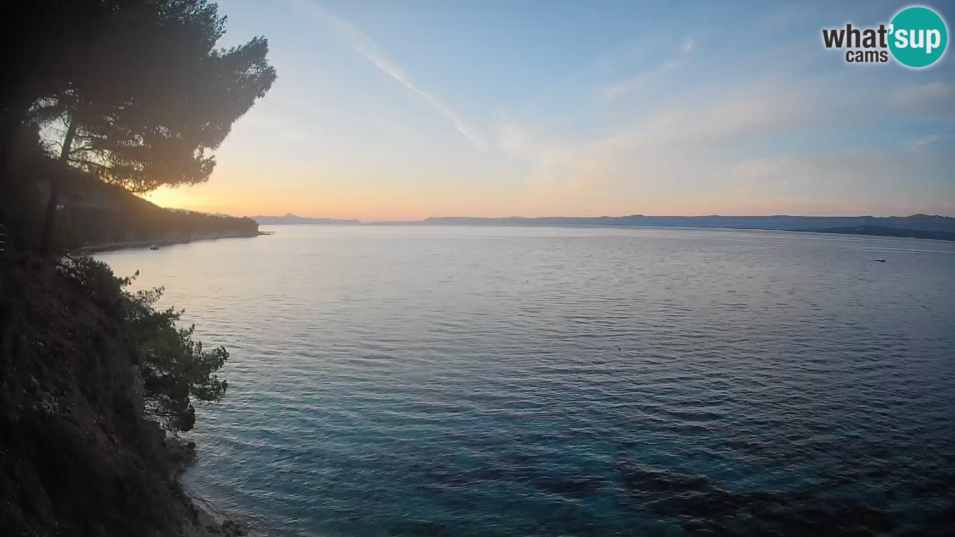 Webcam plage Potočine Bol – Vue en direct sur Borak Beach, île de Brač