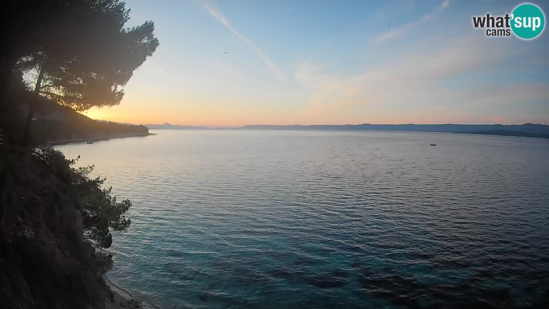 Webcam Strand Potočine Bol – Liveblick auf Borak Beach, Insel Brač