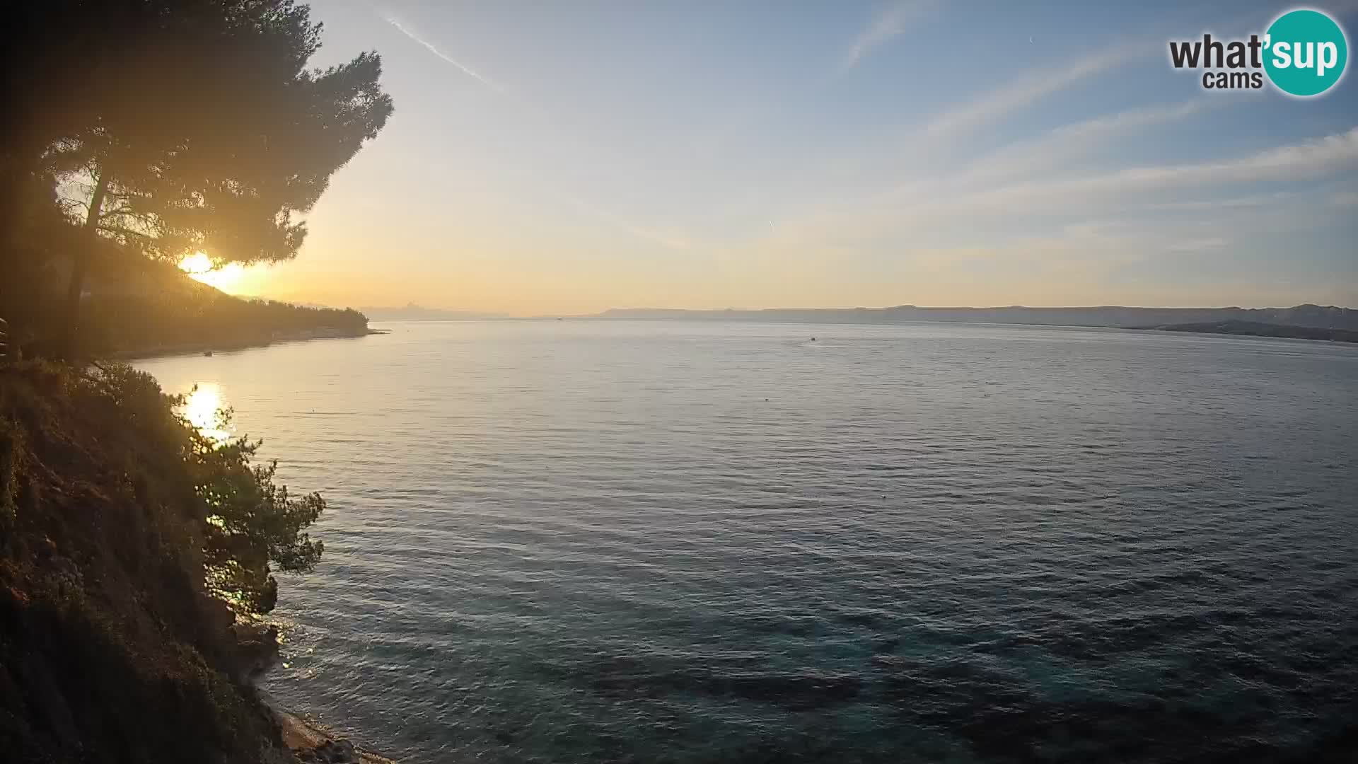 Webcam Playa Potočine Bol – Vista en vivo de Borak Beach, Isla de Brač