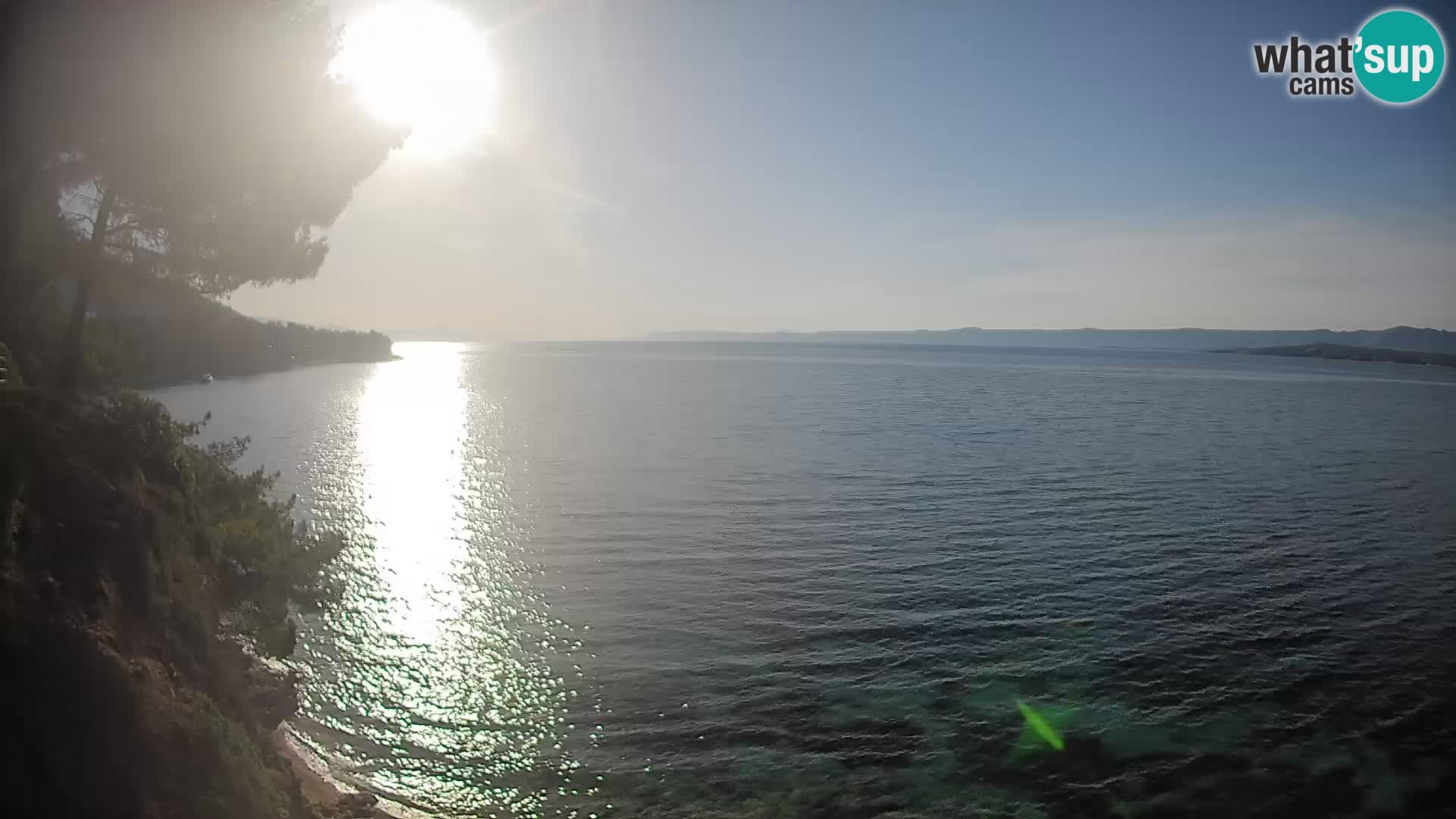 Webcam Strand Potočine Bol – Liveblick auf Borak Beach, Insel Brač