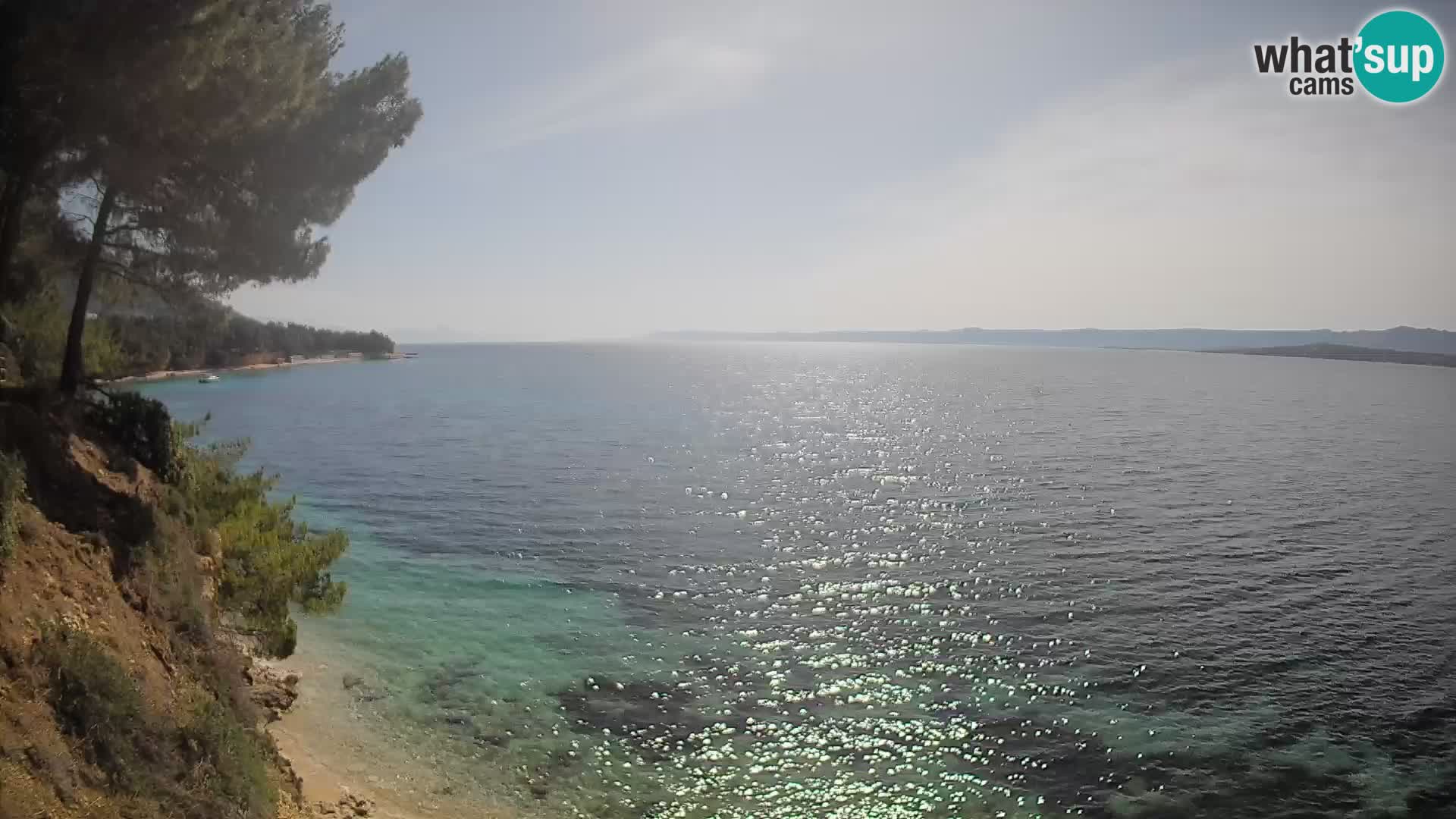 Webcam Strand Potočine Bol – Liveblick auf Borak Beach, Insel Brač