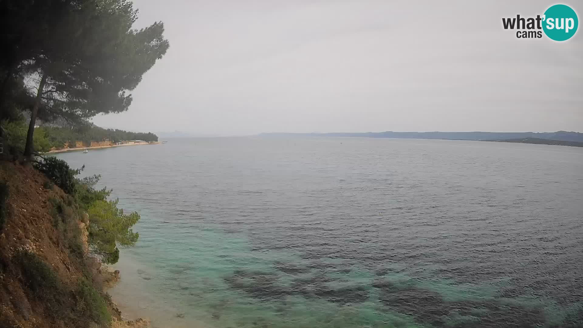 Webcam Strand Potočine Bol – Liveblick auf Borak Beach, Insel Brač