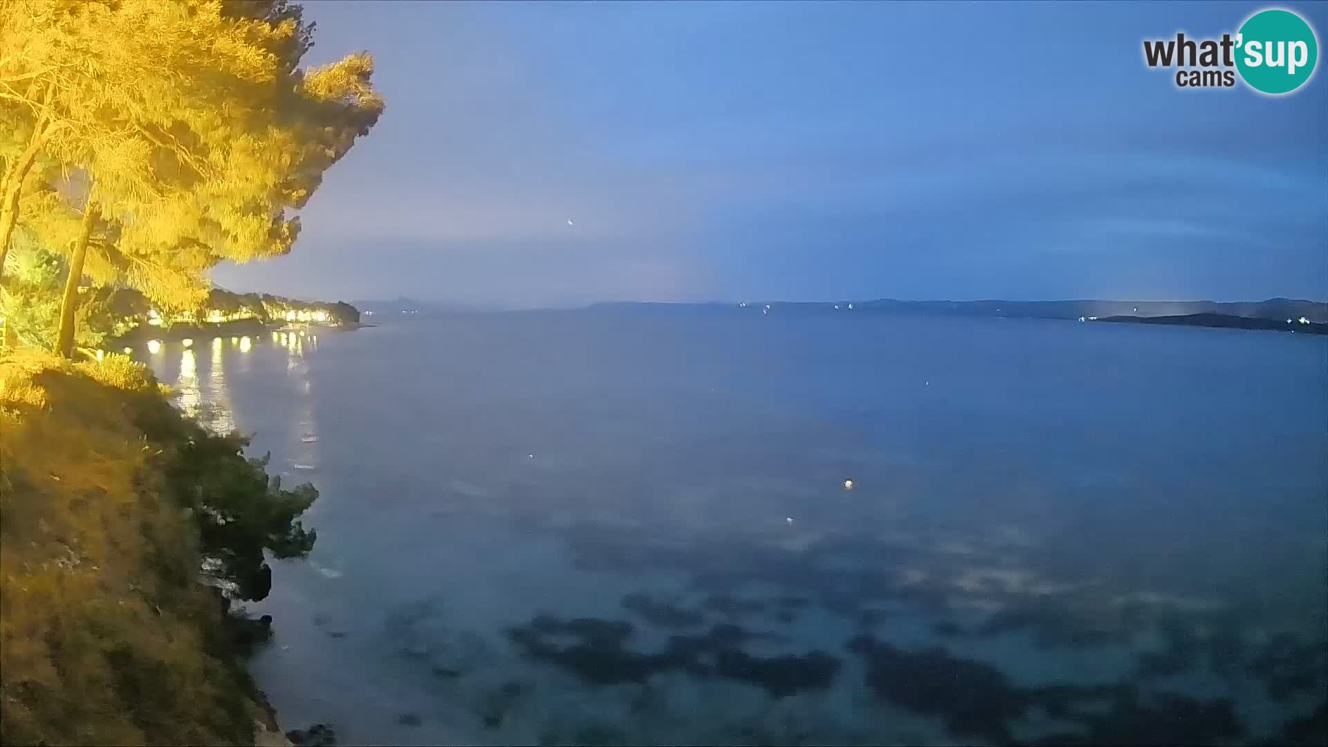 Webcam Playa Potočine Bol – Vista en vivo de Borak Beach, Isla de Brač