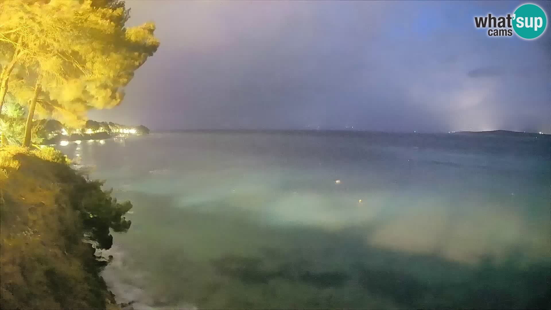 Webcam Potočine Beach Bol – Live View of Borak Beach, Brač Island