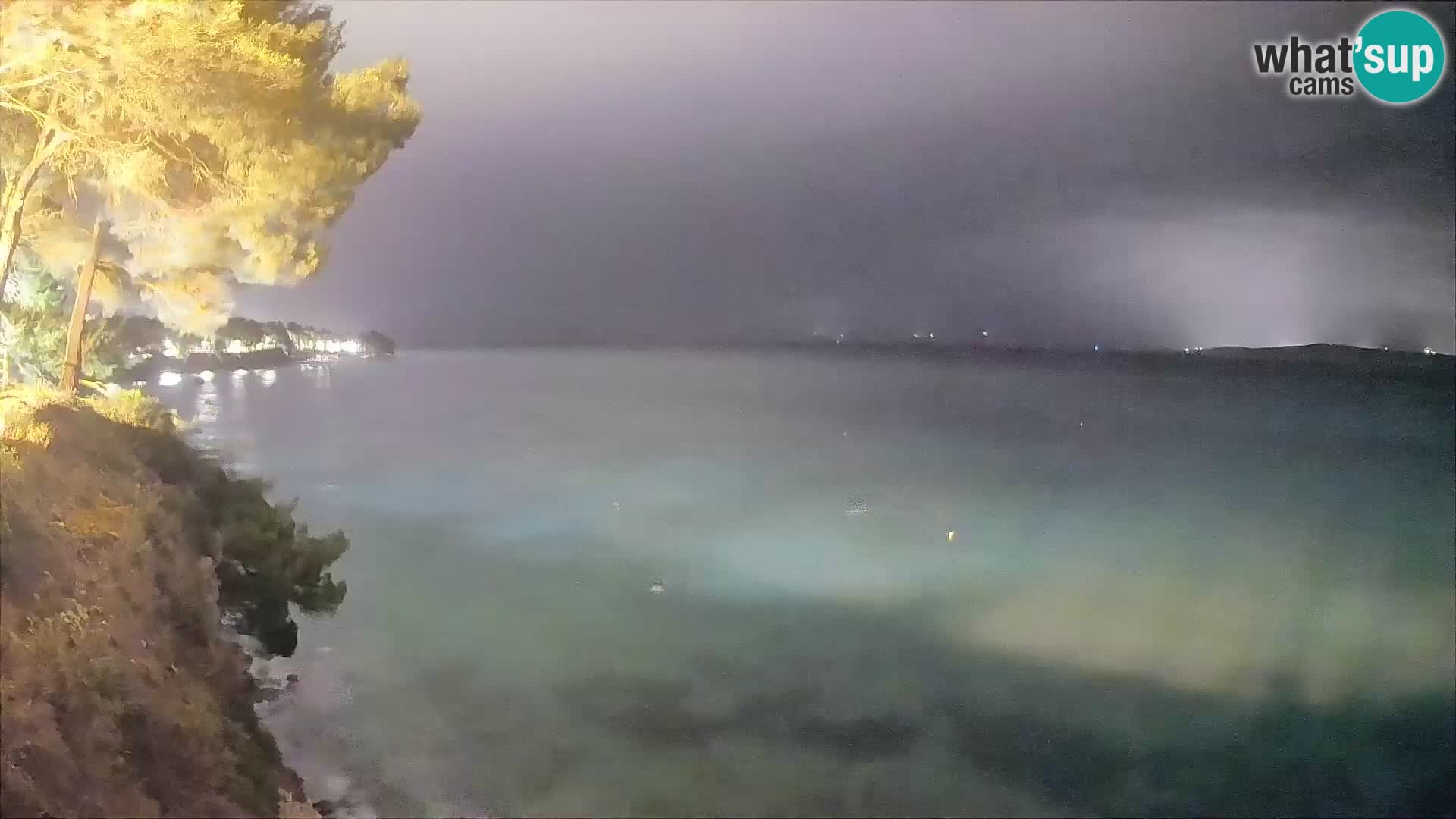 Webcam Playa Potočine Bol – Vista en vivo de Borak Beach, Isla de Brač