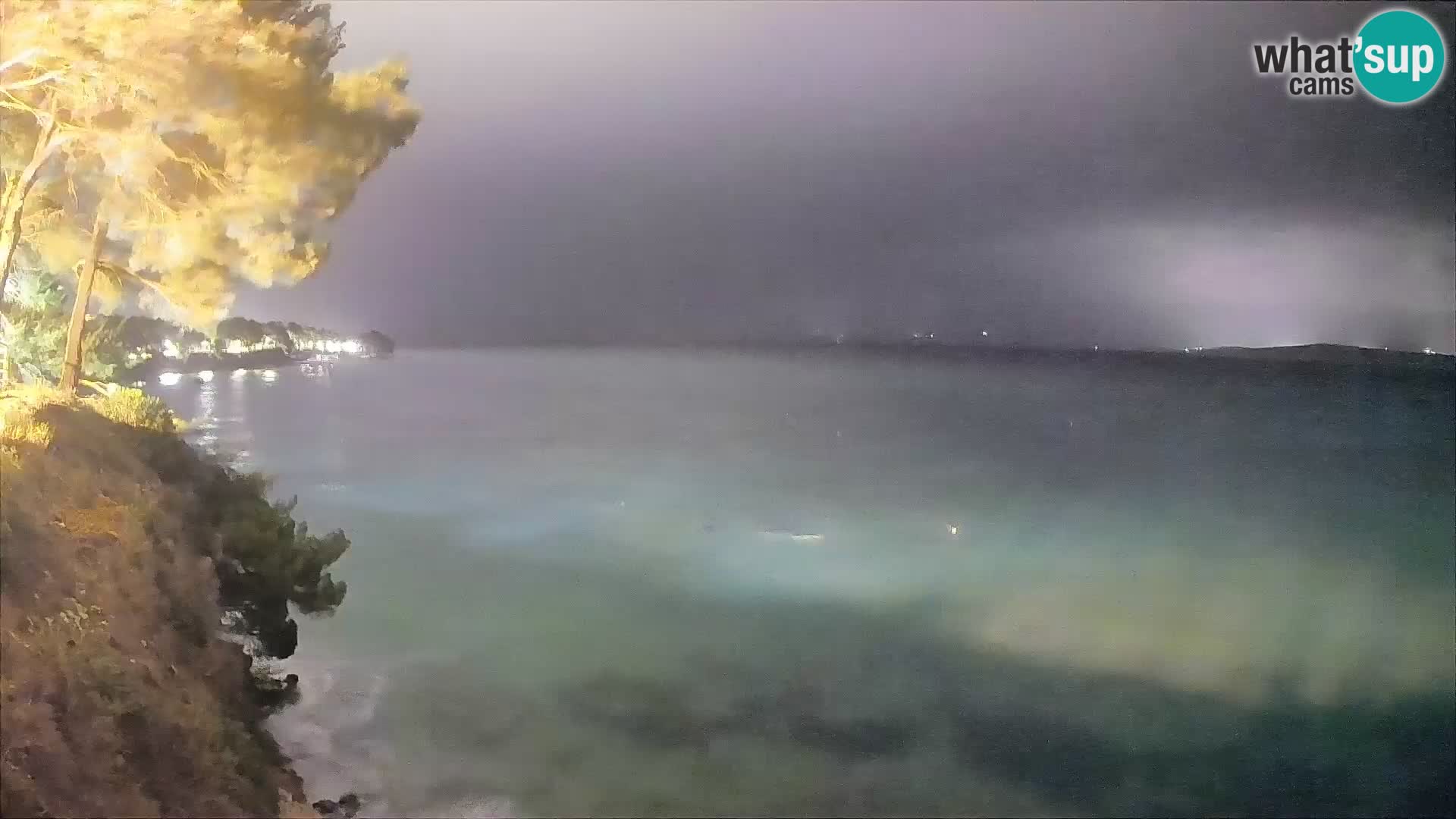 Webcam Strand Potočine Bol – Liveblick auf Borak Beach, Insel Brač