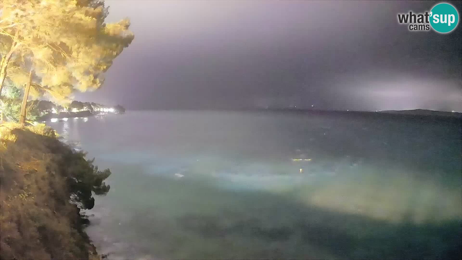 Webcam Playa Potočine Bol – Vista en vivo de Borak Beach, Isla de Brač