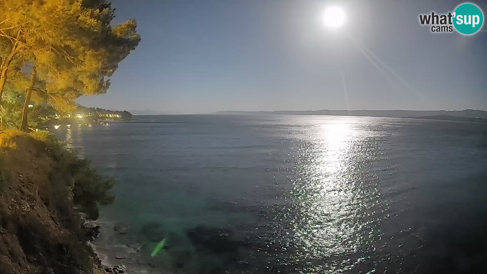 Webcam Strand Potočine Bol – Liveblick auf Borak Beach, Insel Brač