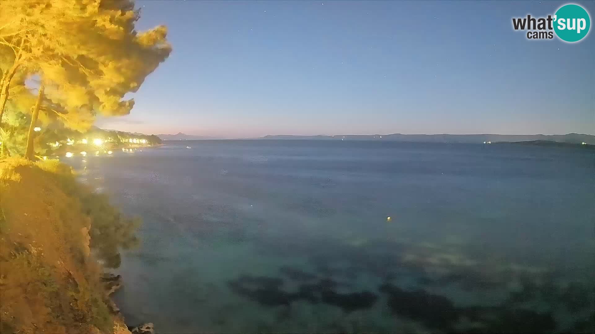 Webcam Strand Potočine Bol – Liveblick auf Borak Beach, Insel Brač