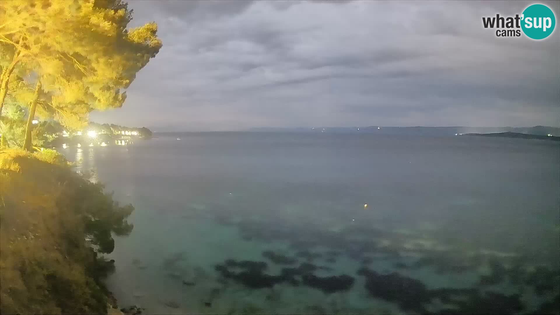 Webcam plage Potočine Bol – Vue en direct sur Borak Beach, île de Brač