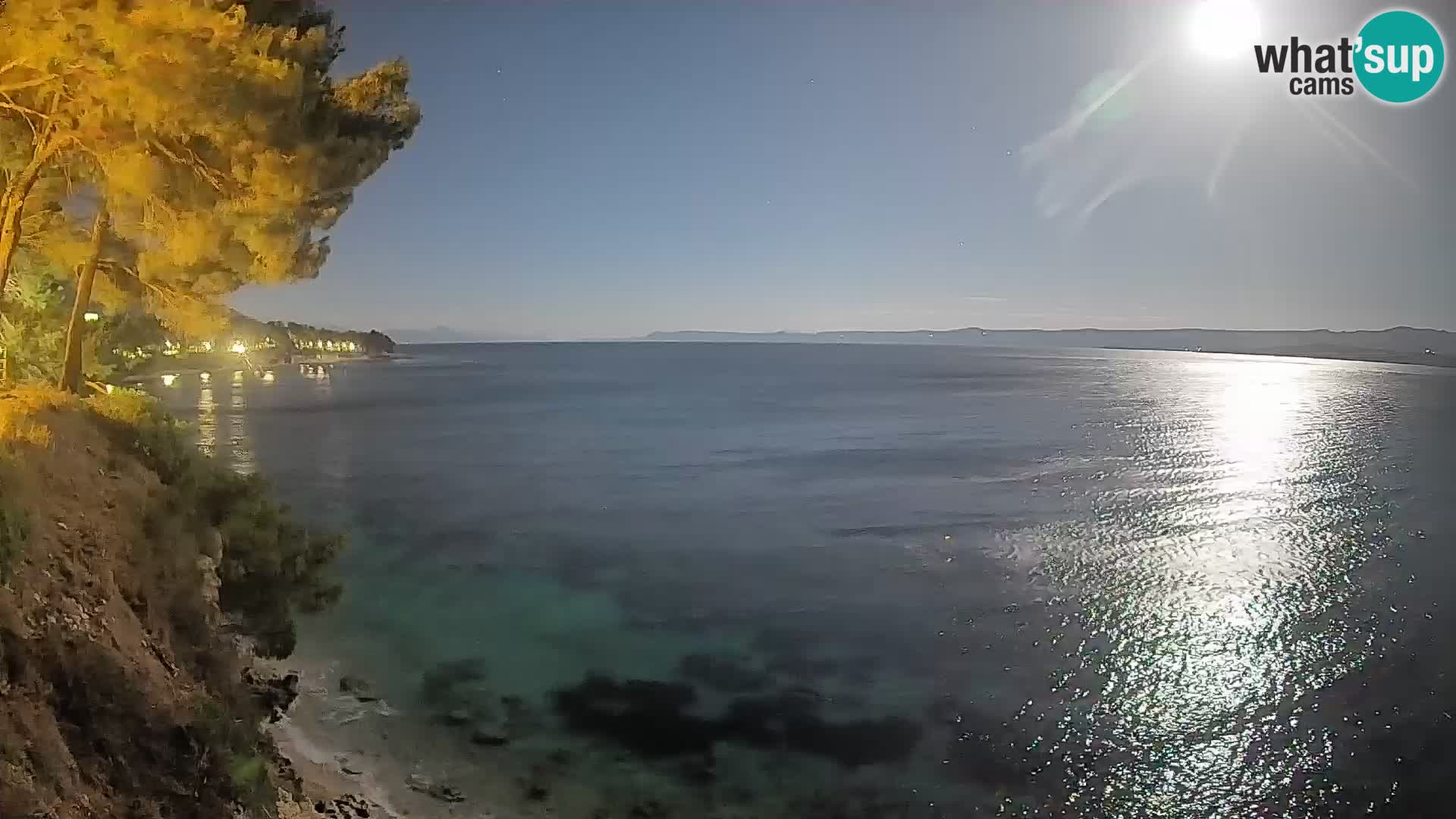 Webcam Potočine Beach Bol – Live View of Borak Beach, Brač Island