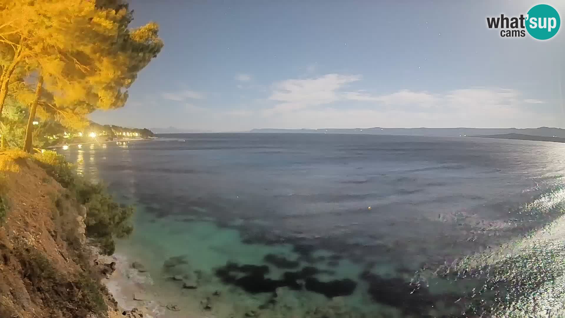 Webcam Strand Potočine Bol – Liveblick auf Borak Beach, Insel Brač
