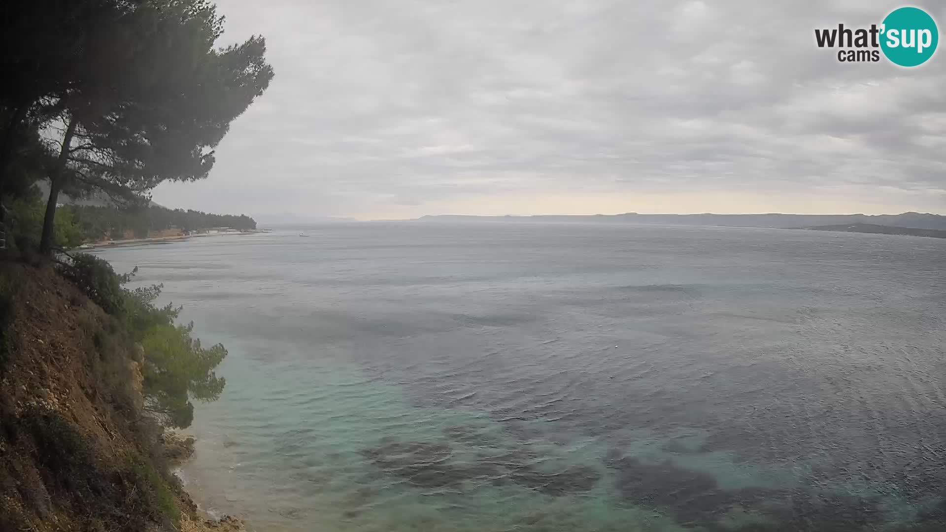 Webcam Potočine Beach Bol – Live View of Borak Beach, Brač Island