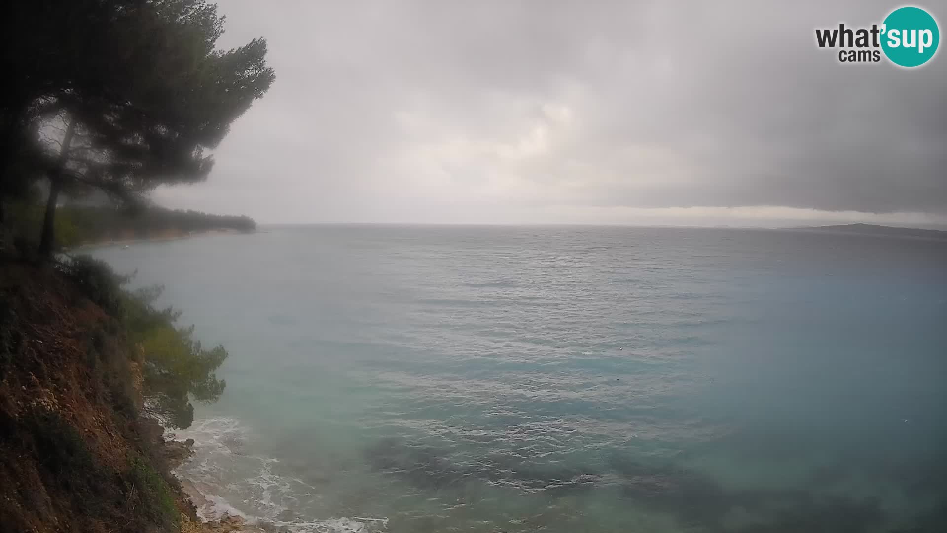 Webcam Playa Potočine Bol – Vista en vivo de Borak Beach, Isla de Brač