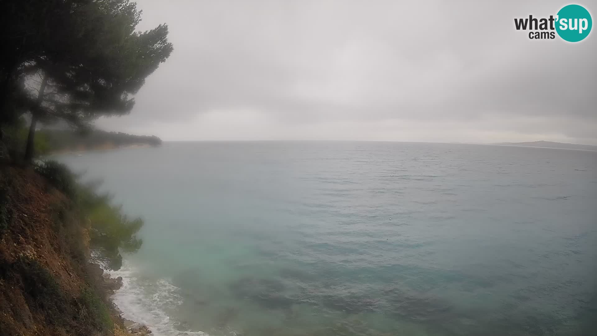 Webcam Playa Potočine Bol – Vista en vivo de Borak Beach, Isla de Brač
