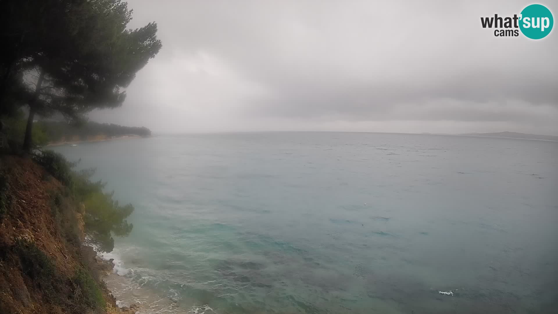Webcam Potočine Beach Bol – Live View of Borak Beach, Brač Island