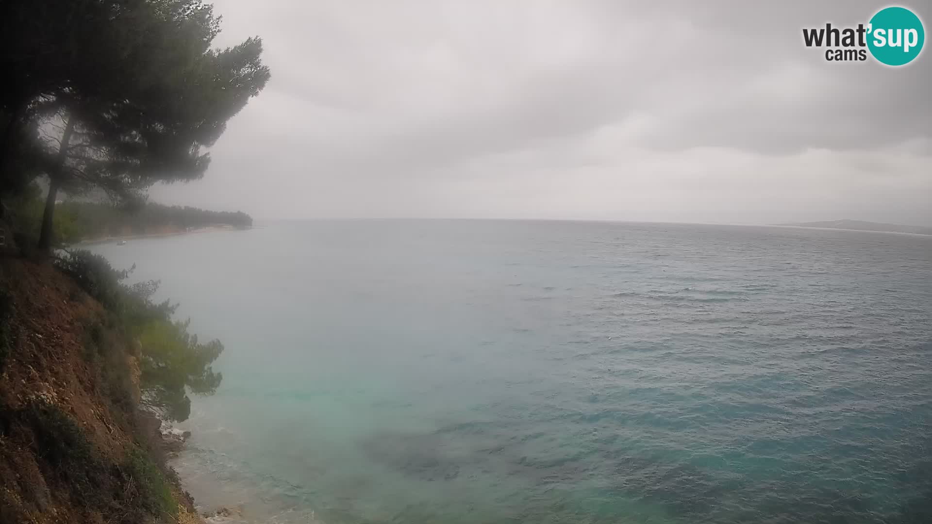 Webcam Playa Potočine Bol – Vista en vivo de Borak Beach, Isla de Brač